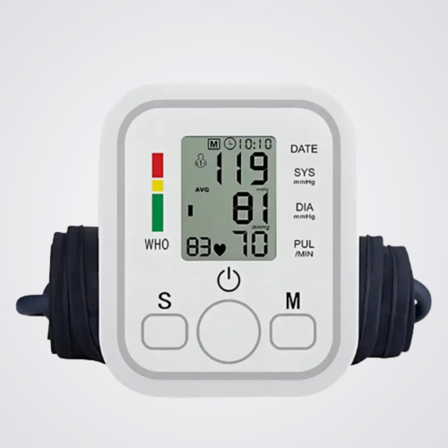 Automatic Digital Upper Arm Blood Pressure Monitor – Accurate, Portable & Easy to Use