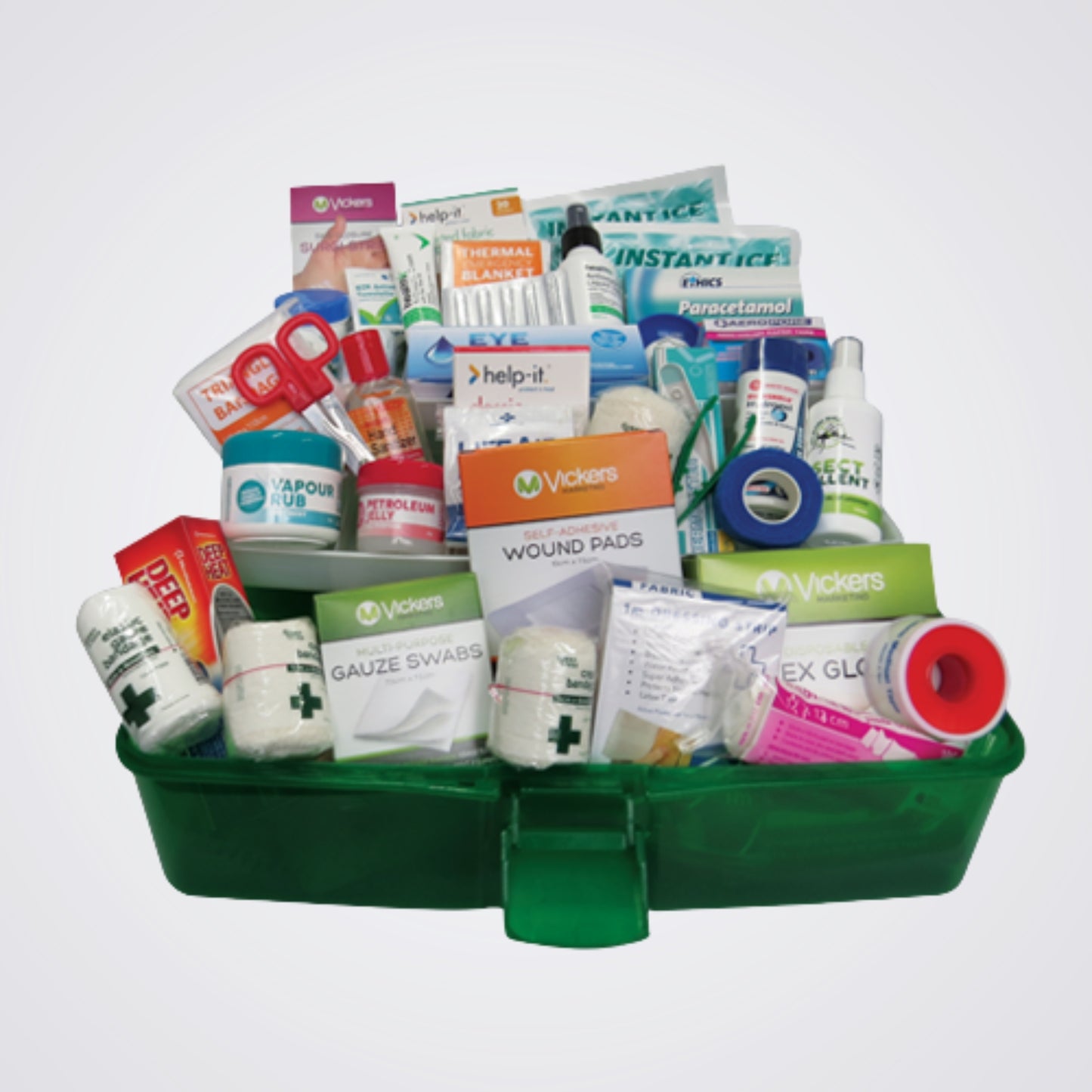 Large Domestic First Aid Kit – Ideal for Families & Emergency Preparedness