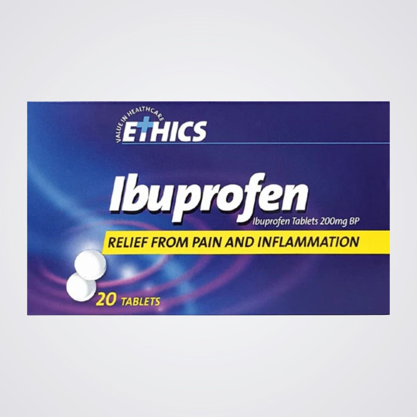 Ibuprofen Tablets 200mg – Pack of 20 | Fast Relief for Pain, Inflammation & Fever