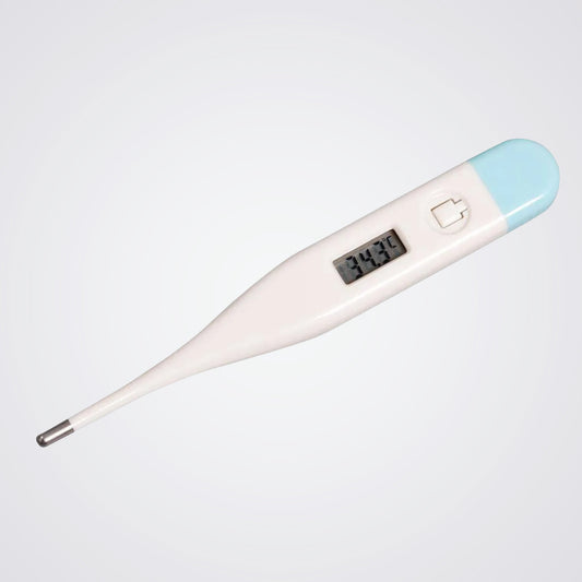 Digital Thermometer – Fast Response | Child-Safe Probe, Break-Resistant Design & Low Battery Indicator
