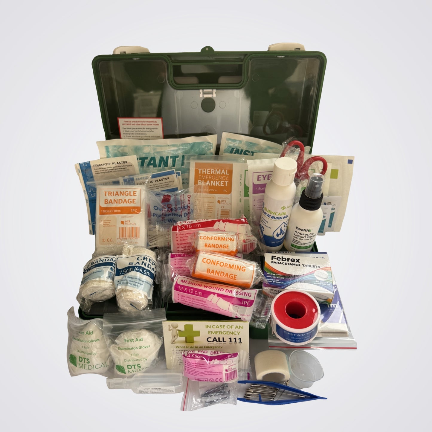 Large Commercial First Aid Kit – Workplace Compliant | Industrial Safety Medical Kit for Offices, Warehouses &amp; Job Sites