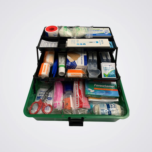 Medium Domestic First Aid Kit - Home Emergency Medical Kit | Family-Safe, Compact & Easy to Use